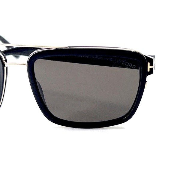 NEW!!! TOM FORD Anders Sunglasses TF780 01D Polarized Authentic - Picture 5 of 11